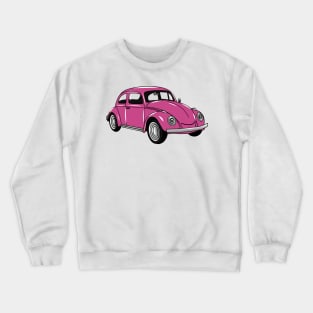 Classic car 1965 cartoon illustration Crewneck Sweatshirt